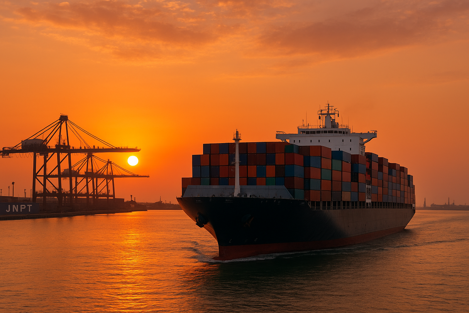 Sea freight forwarding services from Mumbai JNPT port India